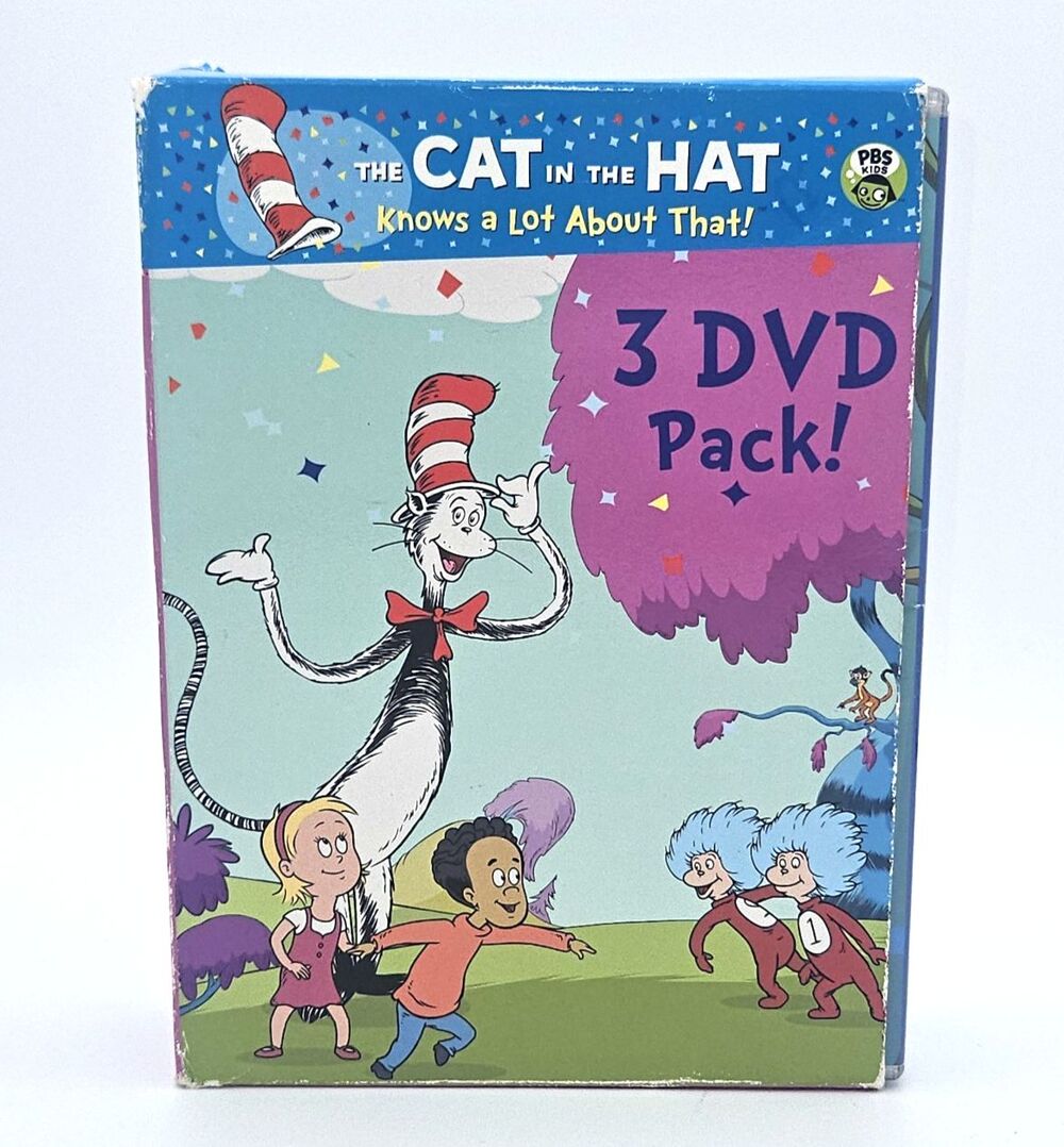 Cat In The Hat Knows A Lot About That PBS Kids 3 DVD Pack Ocean